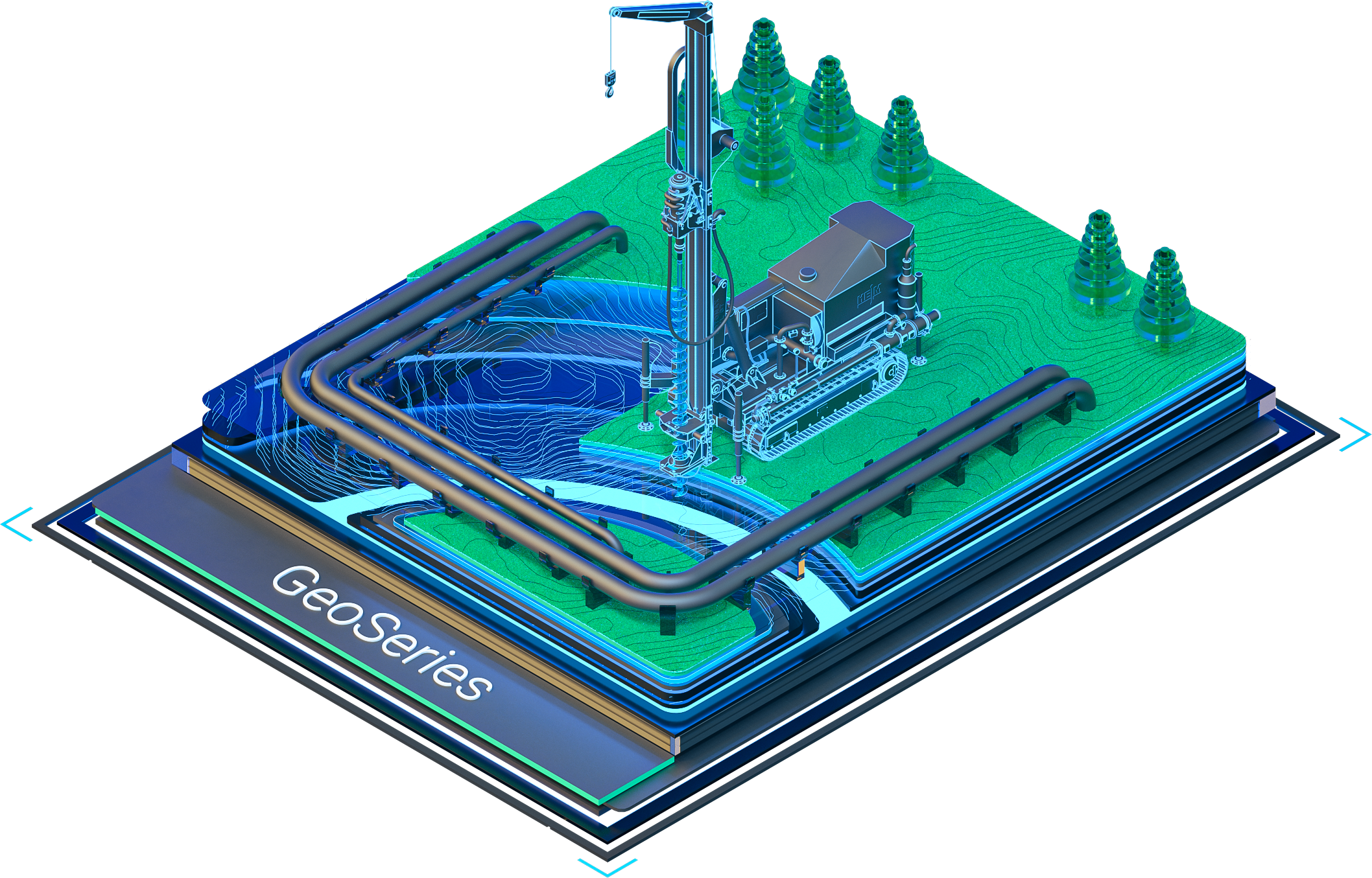 nanoCAD GeoSeries (конф. «База геологических скважин, Геология»)